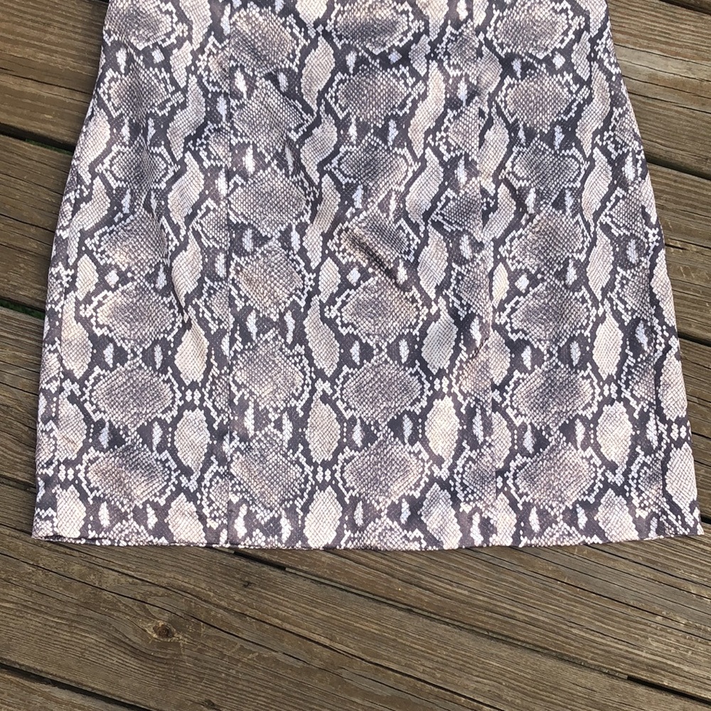 Vintage Strapless Hugo Buscati in Snake Skin - Picture 3 of 16